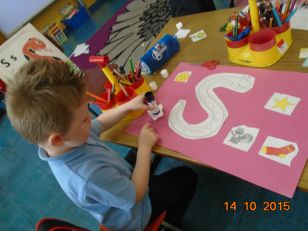 Primary 1 phonics work