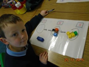 Primary 2 are learning to subtract